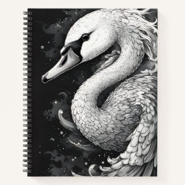 Trumpet the Swan - Side Glance Spiral Notebook