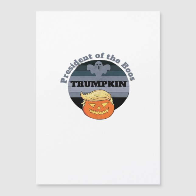 Trumpkin, Presidente Do Halloween De Boos (Frente)