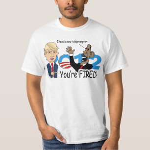 Trunfo e camisa de Obama