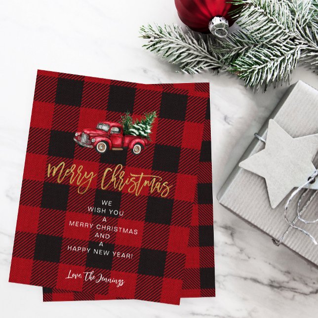 Truque de Orçamento e Buffalo Cheque Feliz Natal (Criador carregado)