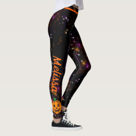 Truque do Festa de Halloween ou trato das Leggings