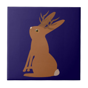 Truque ou tratamento de Jackalope do Halloween