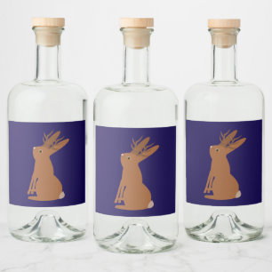 Truque ou tratamento de Jackalope do Halloween