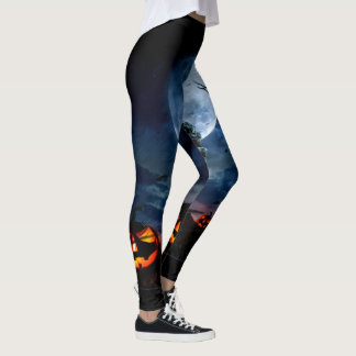 Truque Ou Tratar, Festa De Halloween, Leggings Boo