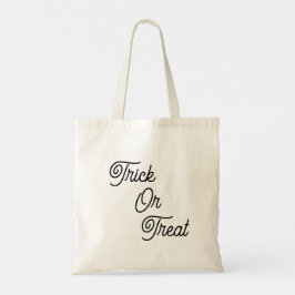 truque personalizável ou bolsa de tote de abóbora