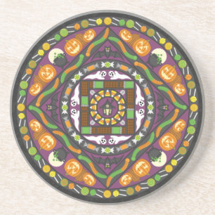 Truques e ameaças Porta copos de Mandala
