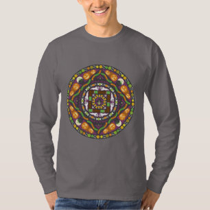 Truques e camisa dos homens da mandala dos