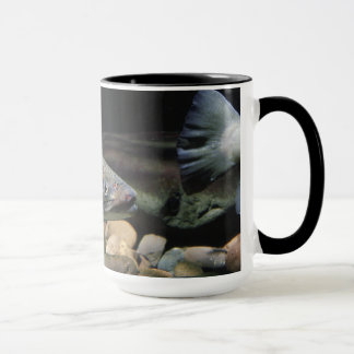 Truta de ribeiro - caneca de café