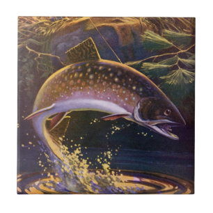 Truta Salmão Pescador, Pesca Esportiva Vintage