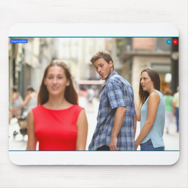 TRVMP Mousepad de Meme Personalizado (Frente)