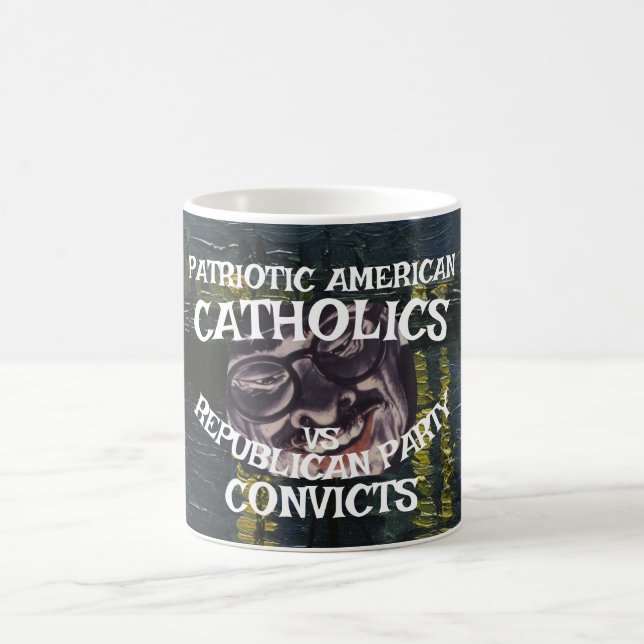 TSA DOJ FV CANECA DE CAFÉ VD STD TRUMP TRUMPS REPÚ (Centro)