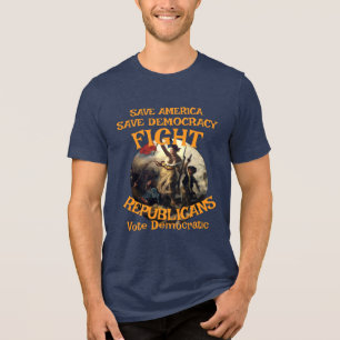 TSA DOJ TSHIRTS VD DST TRUMP TRUMPS REPUBLICANO 45