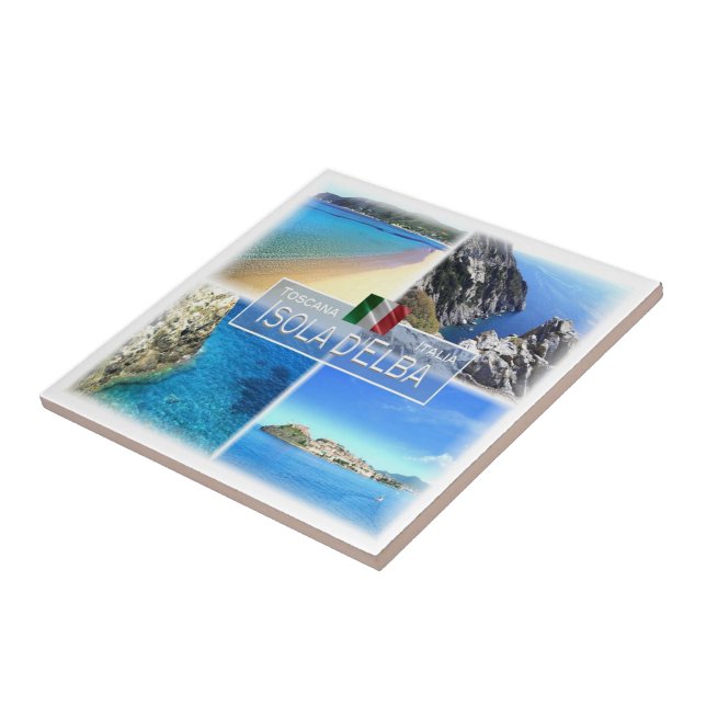 TSC017 ELBA, Mosaico, Toscana, (Lateral)