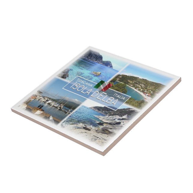 TSC018 ELBA, Mosaico, Toscana, (Lateral)