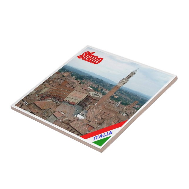TSC040 SIENA, Vista aérea, Toscana, (Lateral)