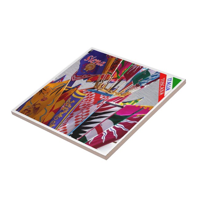 TSC063 SIENA, Banners of the Contrade, (Lateral)