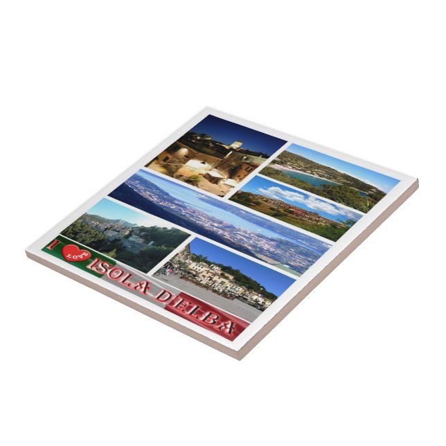 TSC065 ELBA ISLAND I Love, Toscana, (Lateral)