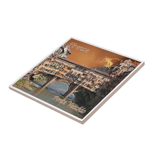 TSC087 FLORENCE, Antiga Ponte, Toscana, (Lateral)