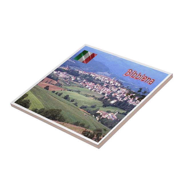 TSC112 BIBBIENA, Panorama, Toscana, Itália, (Lateral)