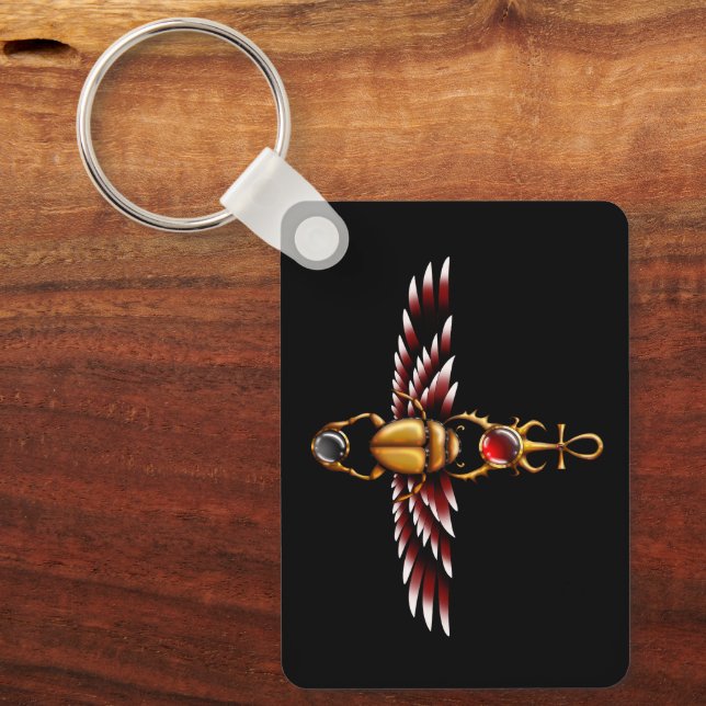 TSDS: Chaveiro de Casaco gráfico do Scarab do Seth (Frente)