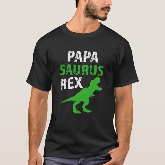 Tshirt engraçado de Dino dos homens da camisa de (Frente)