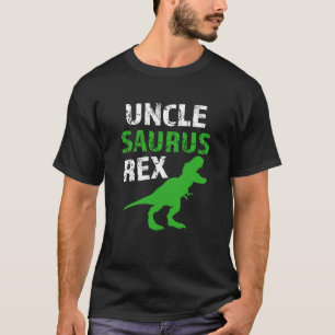 Tshirt engraçado do tio Saurus Rex Camisa Homens