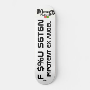 TST F U Satan Skateboard