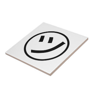 ㋡ Tsu Kana Katakana sorrindo Emoji / Emoticon