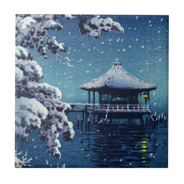 Tsuchiya Koitsu - Neve no Ukimido em Katada (Frente)