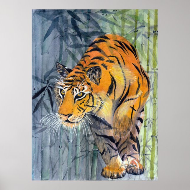 Tsuyako Tiger Poster (Frente)