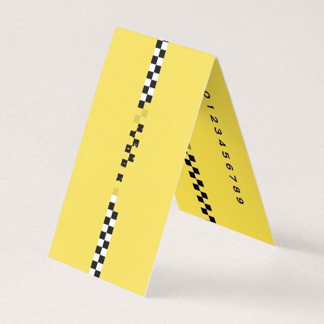 TTTs - New York - cartão de visita dobrado (Verso)