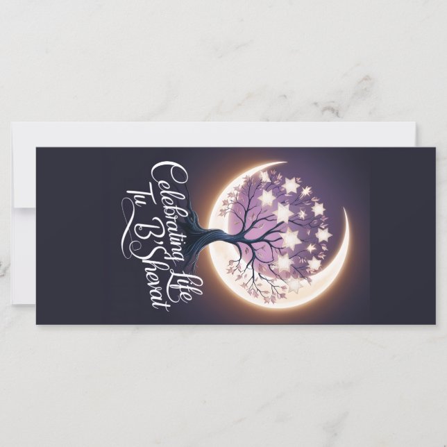 Tu B'Shevat : Éclat Lunaire et Sagesse Ancienne (Frente)