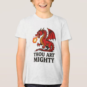 Tu És Um Poderoso Dragão Vermelho Com Respiração D