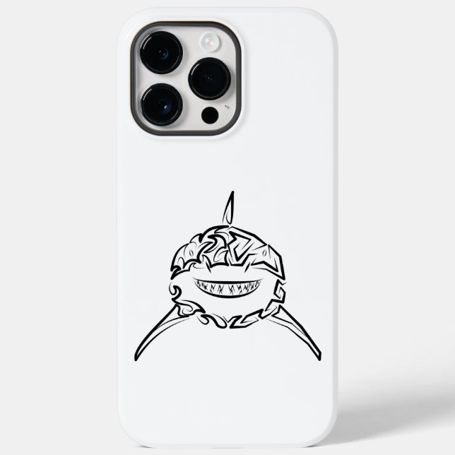 Tubarão-branco-Excelente-tribal preto e branco (Verso)