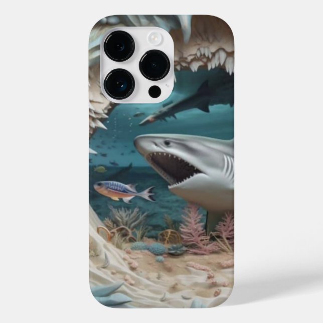 Tubarão Submarino 3D (Verso)