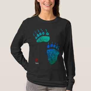 Tubarão Verde Azul - Camiseta de Capa Longa