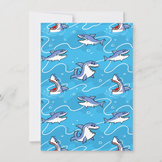 Tubarões brancos de Excelente de desenho (Frente)