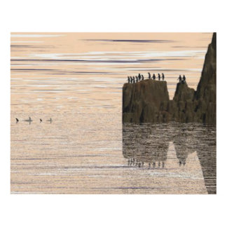 Tubarões Pinguins Perigo