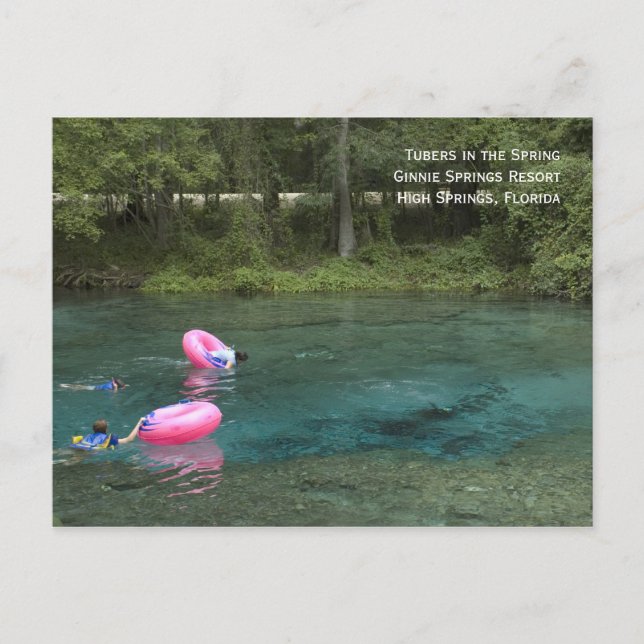 Tubers no cartão postal da primavera (Frente)