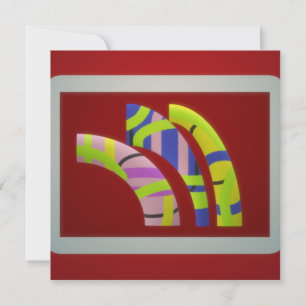 Tubos de design de arte gráfica moderna em ameixa 