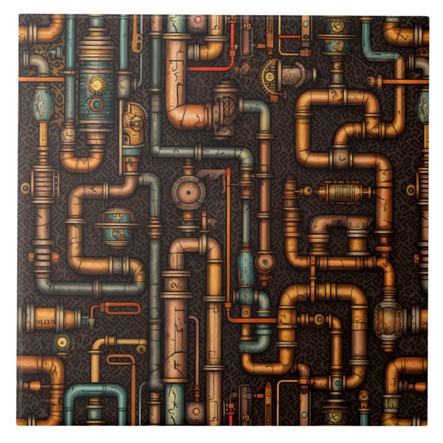 Tubulações Steampunk (Frente)