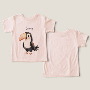 Tucano-preto-bico-de-pêssego