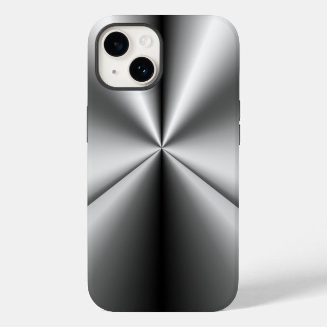 Tuck e rolo de metal escovado (Verso)