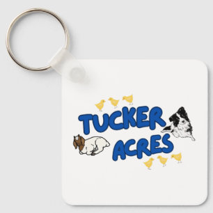 Tucker Acres Chaveiro de Lado Duplo