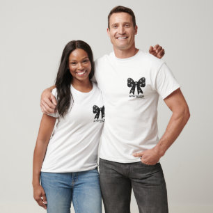 Tudo Amarrado Com Estilo – Camiseta Laço Minimalis