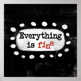 Tudo É Bela Poster Wall Art