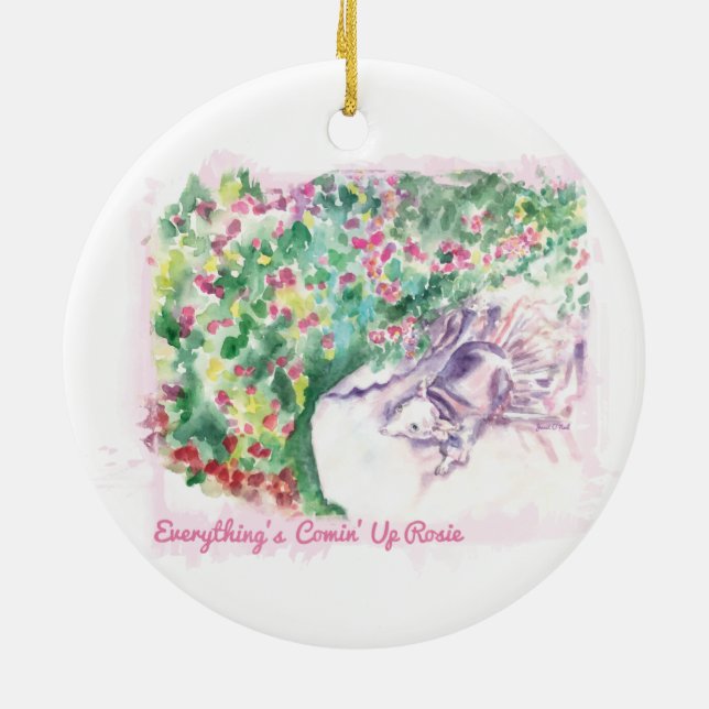 Tudo é Comin acima do ornamento de Rosie (Traseira)