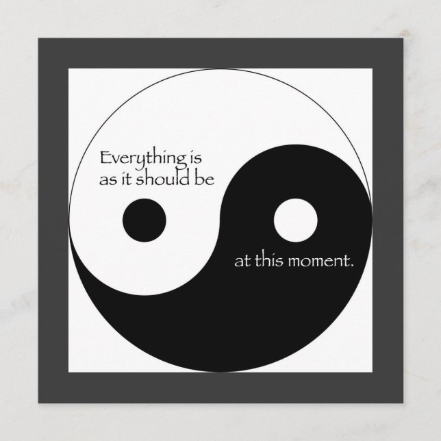 Tudo É Como Deveria Ser (Frente)