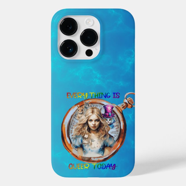 Tudo é mais estranho hoje - Alice no País das Mara (Verso)