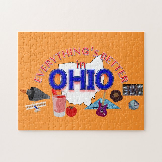Tudo é melhor no Ohio Quebra-cabeça (Horizontal)